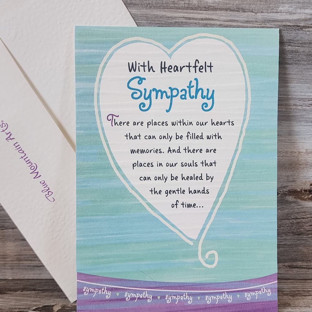 Blue Mountain Arts Heartfelt Sympathy Greeting Card With Envelope One More Angel